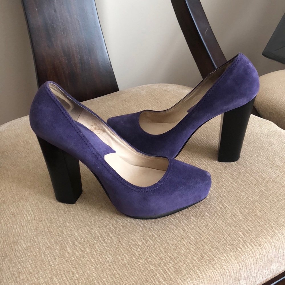 MICHAEL KORS (PURPLE) HEELS
